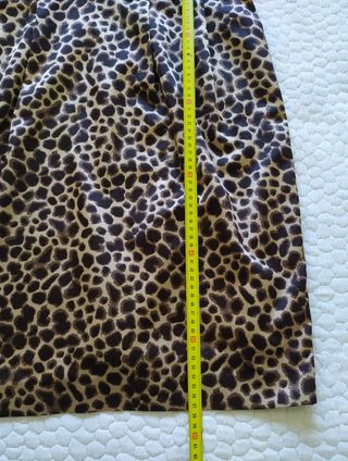 Vestido leopardo vintage