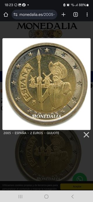 Monedas España 2005