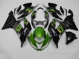CARENADO PINTADO KAWASAKI ZX6R NVERDE/NEGRA 13-18