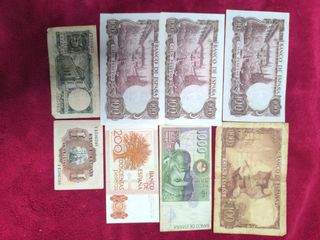 Lote billetes antiguos España (8)