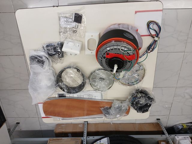 H8 - Ventilador techo Hunter Industrie II