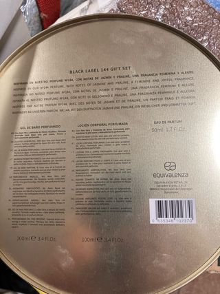 Equivalenza: Gel, Loción y Colonia 144