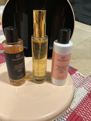 Equivalenza: Gel, Loción y Colonia 144