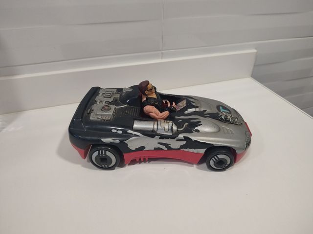 Figuras Terminator años 90, figura más coche.