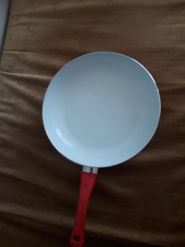 Sartén 20cm cerámica roja