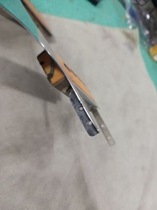 Circuito y golpeador Framus guitarra electrica 60s