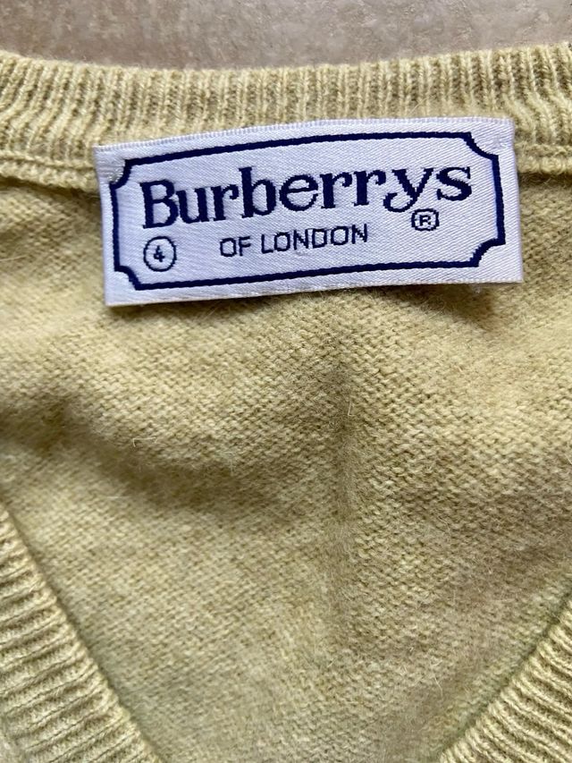 Chaleco Burberry's beige
