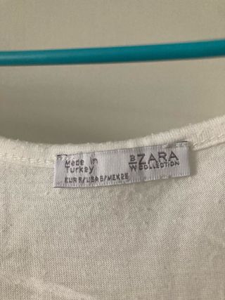 Camiseta Zara blanca tirantes