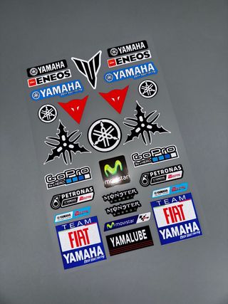 PACK PEGATINAS VINILO MOTO YAMAHA NMAX YZF JOG MT