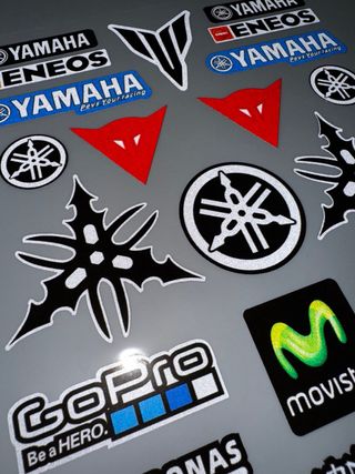 PACK PEGATINAS VINILO MOTO YAMAHA NMAX YZF JOG MT