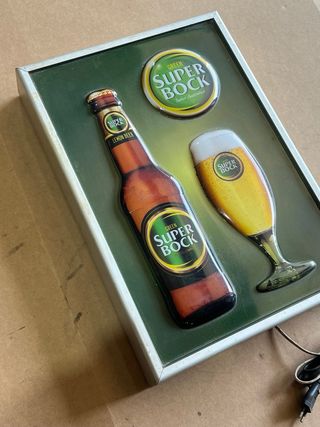 Luminoso Cerveja Super Bock