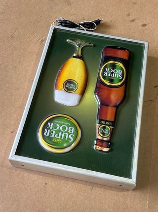 Luminoso Cerveja Super Bock