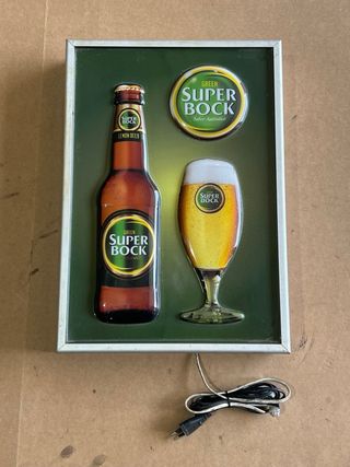 Luminoso Cerveja Super Bock