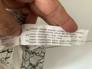 Camiseta Zara blanca talla S - encaje