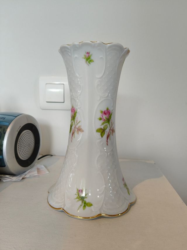 Vaso in porcellana Linder Bavaria