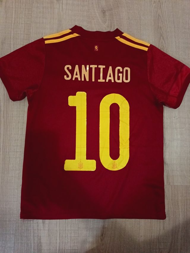 Equipación España 2021 Adidas - Talla niño.
