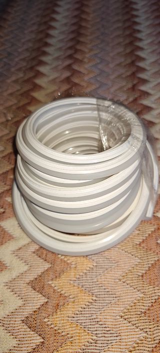 Striscia LED 5m Bianco Freddo e Silicone neon  