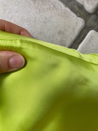 Vestido Zara verde lima - Talla M