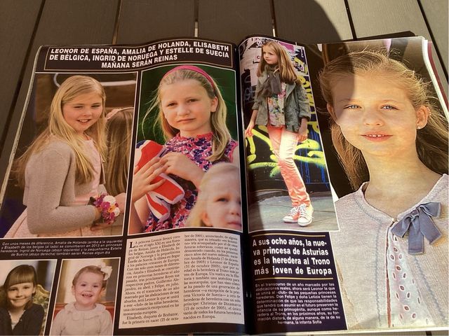 Revista Hola. Abdicacion Juan Carlos I.