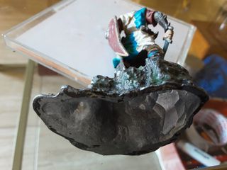 Figura caballero medieval plomo