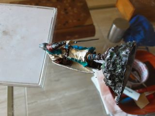 Figura caballero medieval plomo