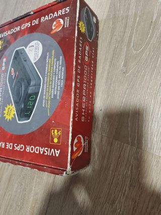 Avisador GPS Detector de Radares Sherpa1000 GPS