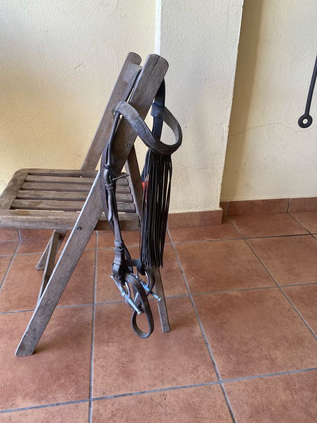 Filete caballo: cabezada con ahogadero