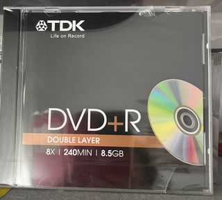 TDK CD-RW Audio 80min + DVD+R 8.5GB