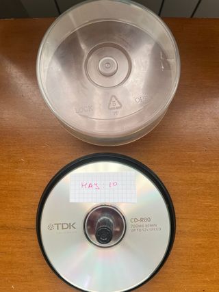 TDK CD-RW Audio 80min + DVD+R 8.5GB