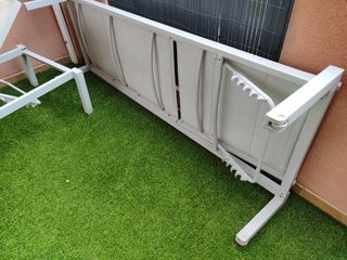 2 Hamacas de exterior - Beige y Gris