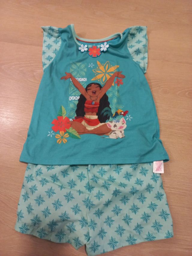 Pijama Vaiana Disney niña 9-10 hasta 140 cm