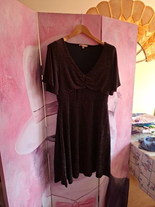 Vestido Tintoretto fiesta brillo
