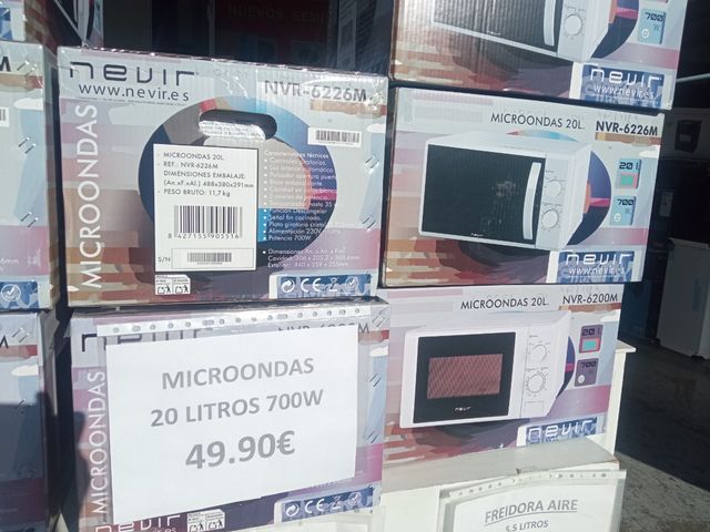 Microondas Nevir 20L 700W