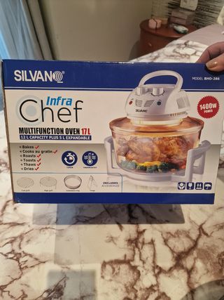Horno multifunción Silvano InfraChef 17L