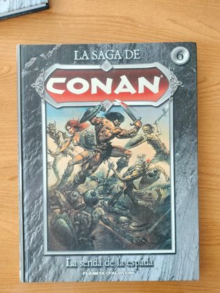 La saga de Conan nº 4,5,6 y 10