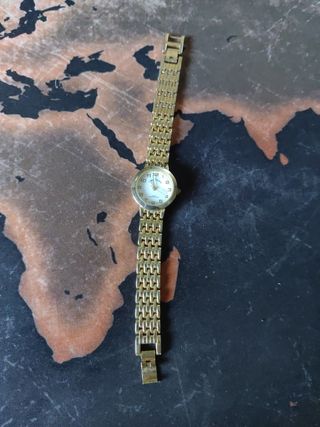 Reloj Louis Valentin vintage dorado