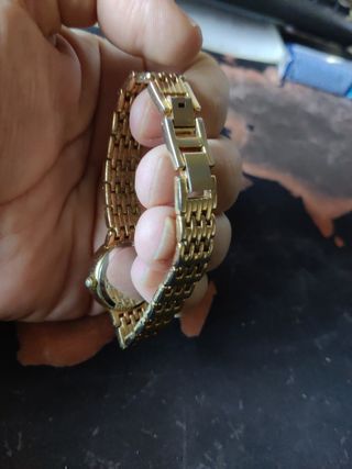 Reloj Louis Valentin vintage dorado
