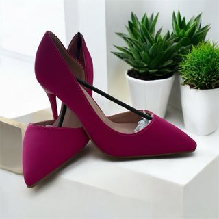 Tacones fucsia elegantes