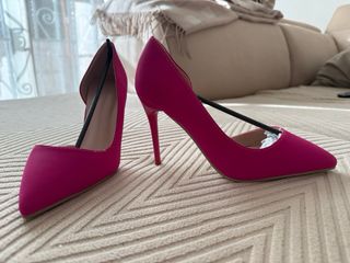 Tacones fucsia elegantes