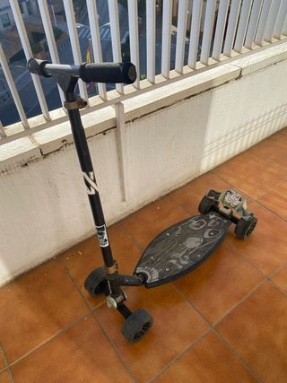 Patinete Infantil con 4 Ruedas Grandes Oxelo 