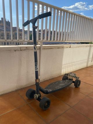 Patinete Infantil con 4 Ruedas Grandes Oxelo 