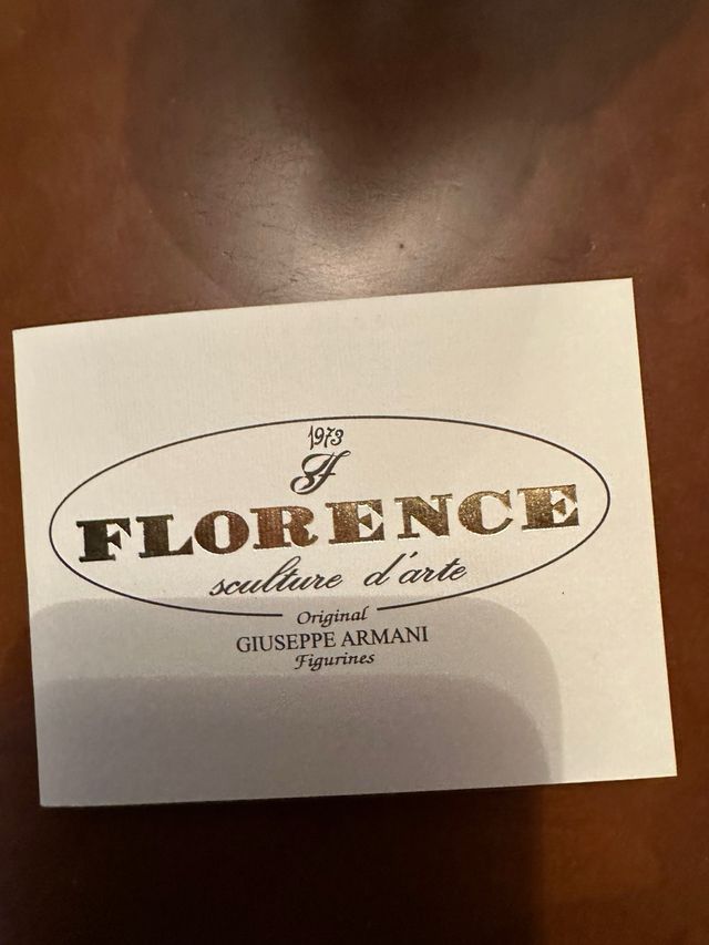 Escultura Niño Campesino Armani