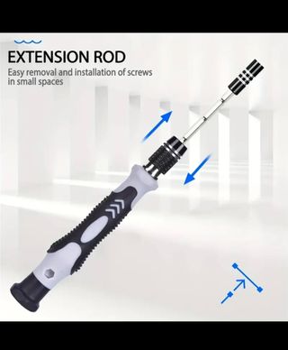 Destornillador Precisión + Extensión