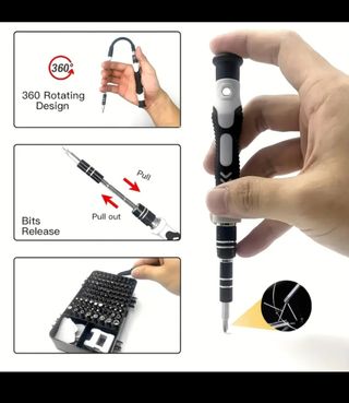 Destornillador Precisión + Extensión