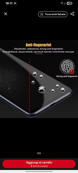 Samsung S10 Pellicole hydrogel