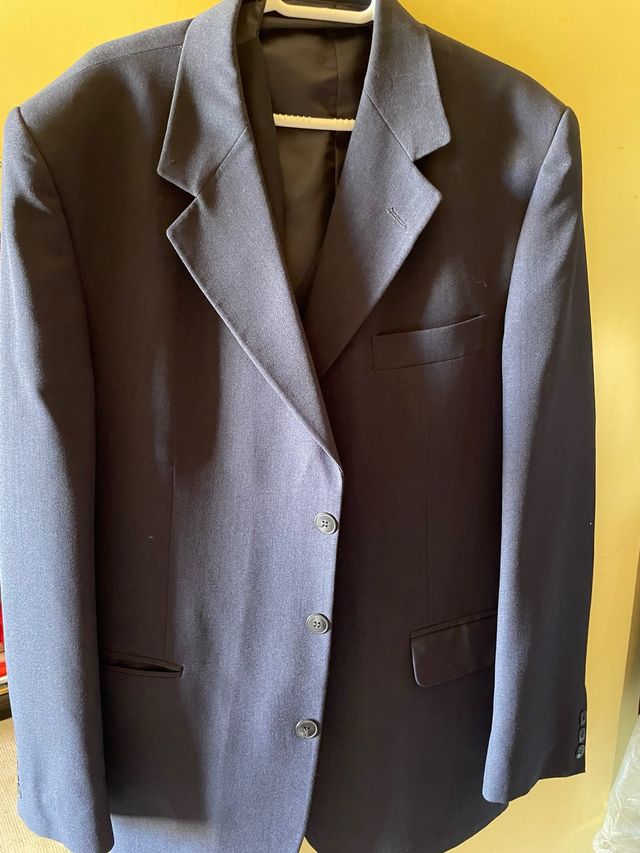 Traje azul hombre - chaqueta