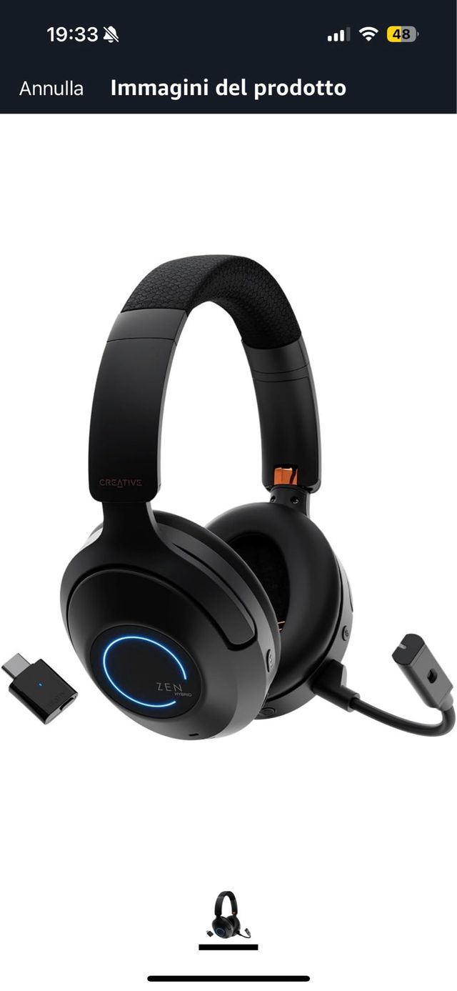 Creative ZenHybrid Pro Cuffie