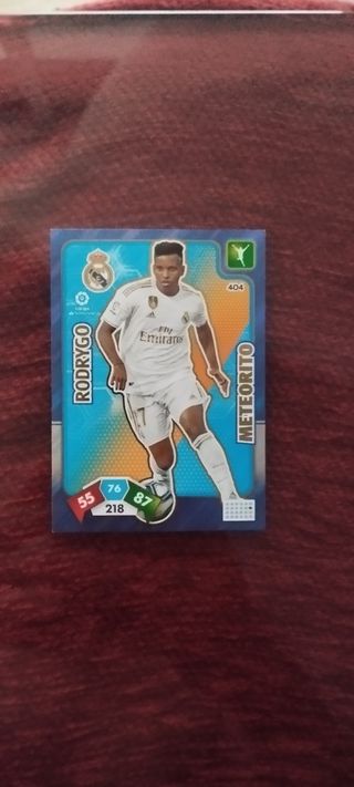 Cromo Rodrygo rookie Adrenalyn XL