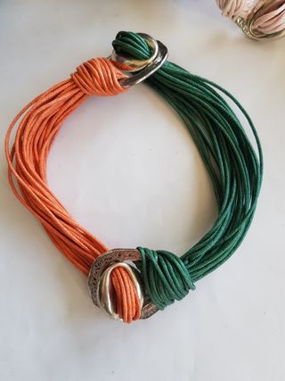 Pulseras calabrote multicolor