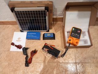 Pastor eléctrico solar 12v - 10km